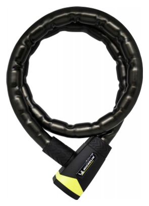 Candado de cable articulado Michelin 25 x 1,20 m Negro