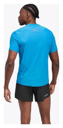 Maillot manches courtes Hoka Airolite Bleu Homme