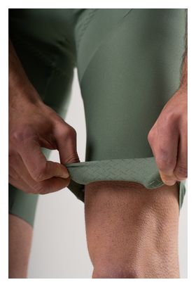 Pantaloncini da ciclismo LeBram Race verde kaki