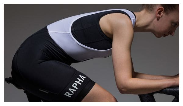 Cuissard Rapha Pro Team Training Bib Shorts Noir/Blanc Femme