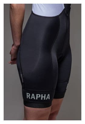 Rapha Pro Team Training Bib Shorts Schwarz/Weiß Damen