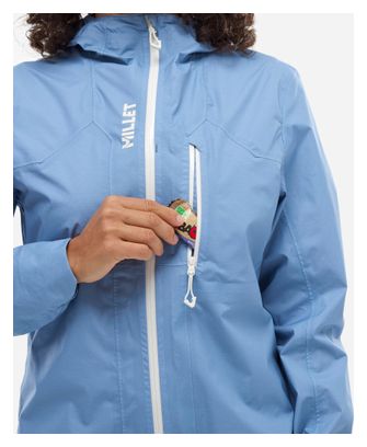 Giacca impermeabile Millet Wanaka Light 2.5L Donna Blu