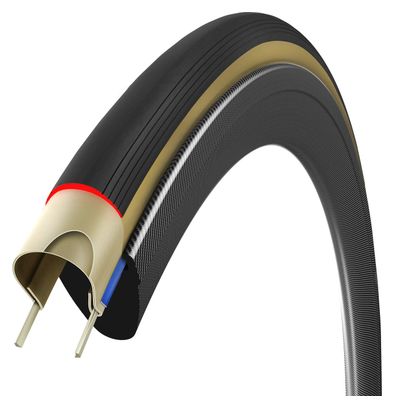 Vittoria Corsa Pro Speed 700 mm Pneumatico stradale Tubeless Ready Pieghevole WR (Cerchio largo) Formulazione da gara Graphene + Silica Tan Sidewall