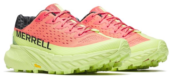 Merrell Agility Peak 5 Damesschoenen Geel/Roos
