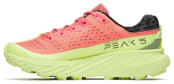 Merrell Agility Peak 5 Damesschoenen Geel/Roos