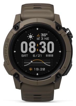 Coros Nomad bruin GPS horloge
