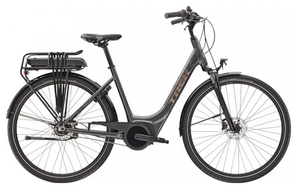 Vélo de Ville Électrique Trek District+ 1 Lowstep 500Wh Shimano Nexus 7V Lithium Grey 2022
