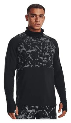 Under Armour OutRun the Cold Funnel Thermal Top Nero
