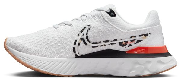 Zapatillas de running Nike React <p><strong>Infinity</strong></p>Run Flyknit 3 Leopard Blanco para mujer