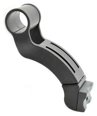 Fixation feu avant pour vélo sur fourche .