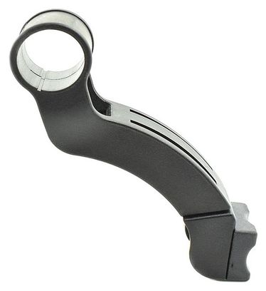 Fixation feu avant pour vélo sur fourche .