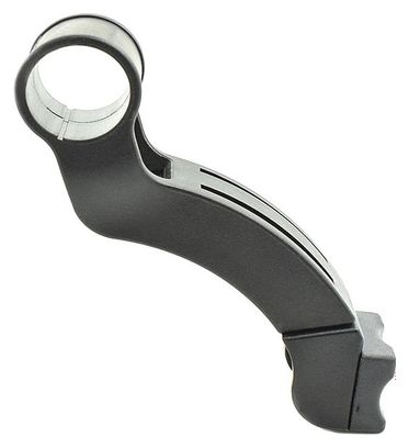 Fixation feu avant pour vélo sur fourche .