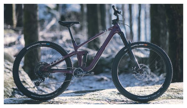 VTT Tout-Suspendu Cube Stereo One44 C:68X SLX Sram GX Eagle AXS 12V 29'' Rose Rouge Wine