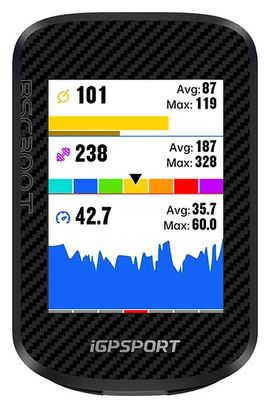 Ciclocomputador GPS iGPSport BSC300T Negro