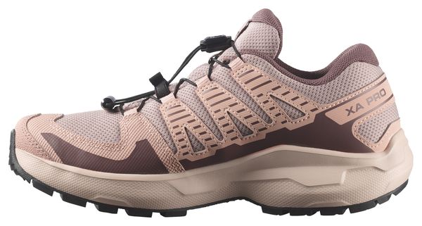 Salomon XA Pro Waterproof Pink Kids' Trail Running Shoes