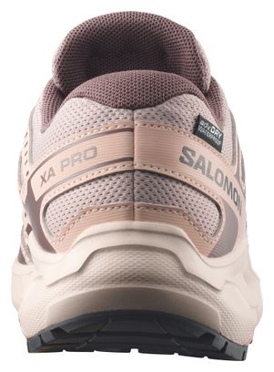 Salomon XA Pro Waterproof Pink Kids' Trail Running Shoes