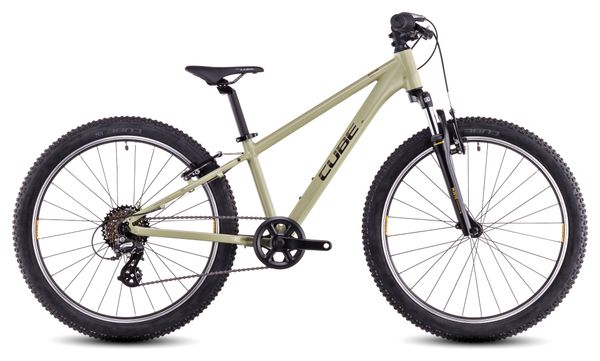 Cube Acid 240 kinder-MTB Shimano 7-speed 24 inch licht olijfgroen 7 - 10 jaar
