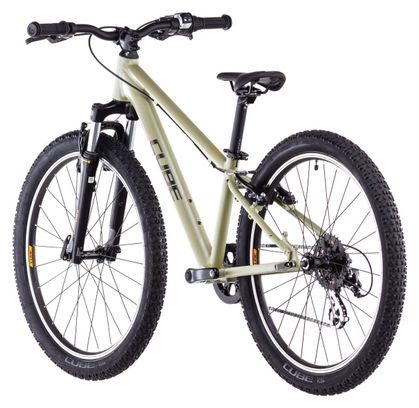 Cube Acid 240 kinder-MTB Shimano 7-speed 24 inch licht olijfgroen 7 - 10 jaar