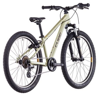 Cube Acid 240 kinder-MTB Shimano 7-speed 24 inch licht olijfgroen 7 - 10 jaar