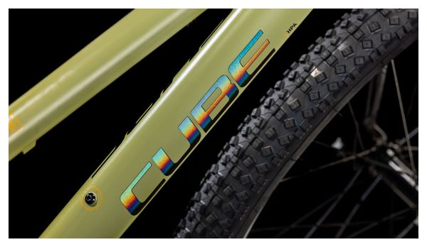 Cube Acid 240 kinder-MTB Shimano 7-speed 24 inch licht olijfgroen 7 - 10 jaar