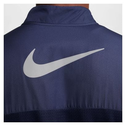 Nike Sphere Blue Uomo 1/2 Zip Thermal Top