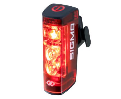 Luz trasera Sigma HIRO 50 negra