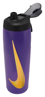 Nike Refuel Bottle Locking 700 ml Paars/Goud