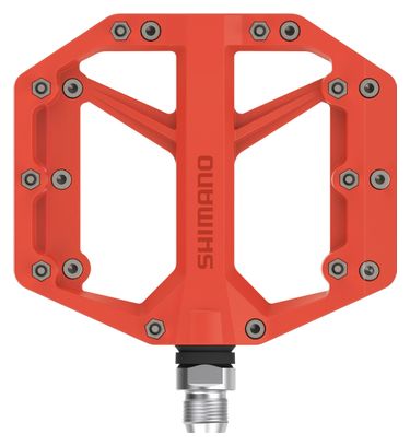 Pedali piatti Shimano PD-GR400 Rosso