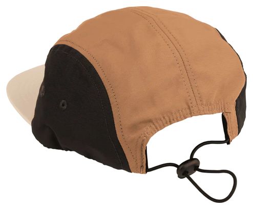Burgtec Courier Five Panel Cap / Macchiato Mix / Black Brown