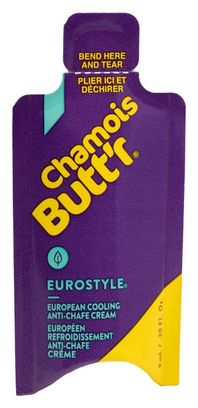 Butt'r Ultra Eurostyle Crema anti-frizione per camosci in dose individuale da 9 ml