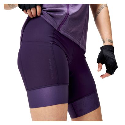 Cuissard Court sans Bretelles Femme Endura Loop Violet
