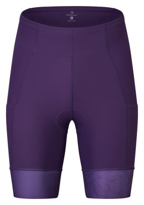 Cuissard Court sans Bretelles Femme Endura Loop Violet
