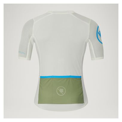 Endura Pro SL Korte Mouw Trui Blauw/Groen