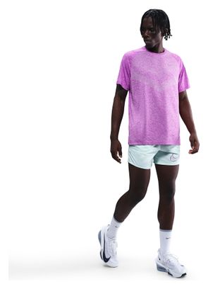 Heren Nike Stride Paars Korte Mouw Jersey