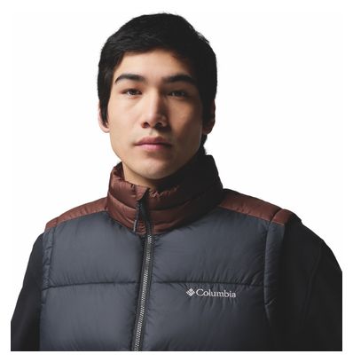 Piumino Columbia Pike Lake II Marrone Uomo senza maniche