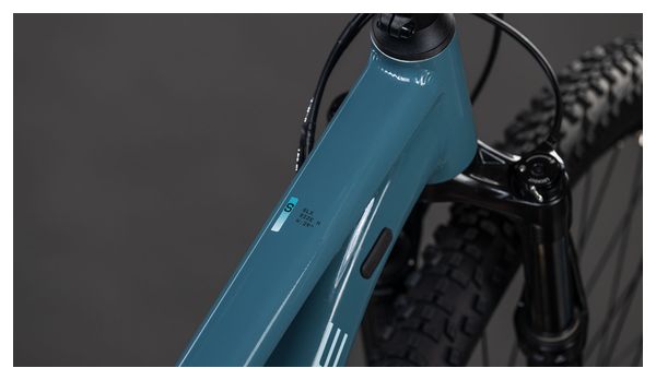 Cube Aandacht SLX Hardtail MTB Sram 12S 29'' Storm Grijs Blauw 2026