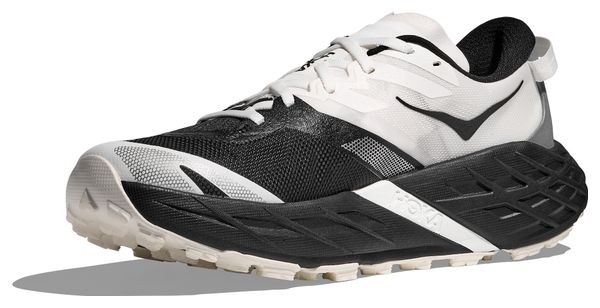 Hoka Speedgoat 7 Wide Black/White Men's Trail Running Shoes