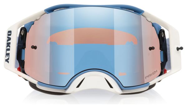 Gafas de MTB Oakley Airbrake MX Chase Sexton Blanco/Prizm MX Sapphire Iridium/Ref.: OO7046-H8