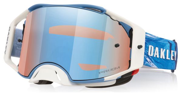 Gafas de MTB Oakley Airbrake MX Chase Sexton Blanco/Prizm MX Sapphire Iridium/Ref.: OO7046-H8