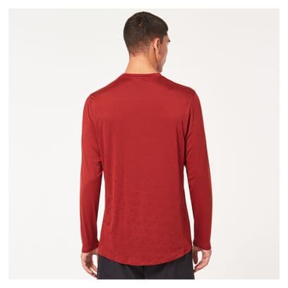 Oakley Reduct Long Sleeve Jersey Rood