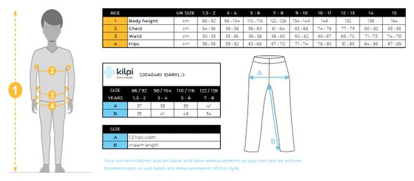 Pantalon hiver enfant Kilpi DARYL-J