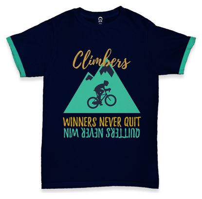 T-Shirt Pi:ik Climbers Bleu Foncé