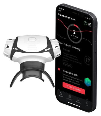 Appareil d'Entraînement Respiratoire Airofit Pro 2.0 Blanc