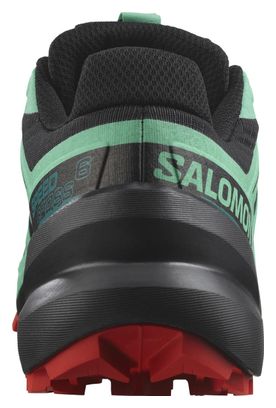 Chaussures de Trail Salomon Speedcross 6 Vert Bleu Femme