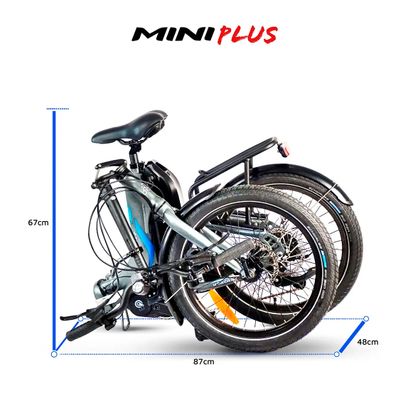 Urbanbiker Mini PLUS | VAE pliable | Moteur Central | 100KM Autonomie | 20"