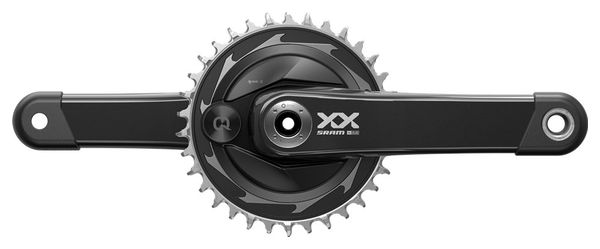 Sram XX SL T-Type Eagle PowerMeter DUB 34 Teeth 12V Black (Without Case)