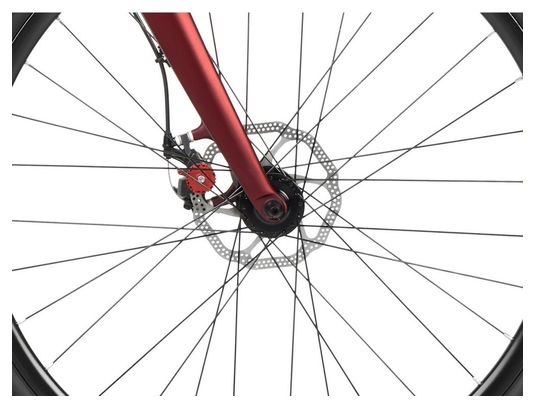 Vélo Gravel 700C - ROMET - Boreas 1 Lite - BORDEAUX