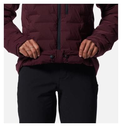 Mountain Hardwear Giacca Stretchdown Donna Rosso
