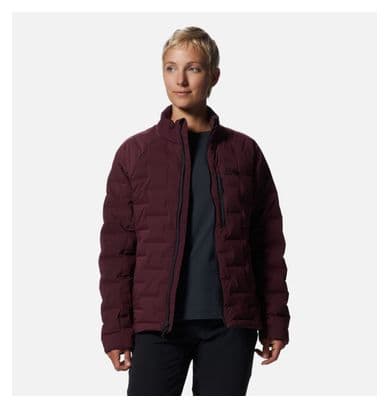Mountain Hardwear Giacca Stretchdown Donna Rosso