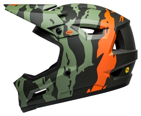 Bell Sanction 2 DLX Mips Casco Integrale Grigio/Arancione